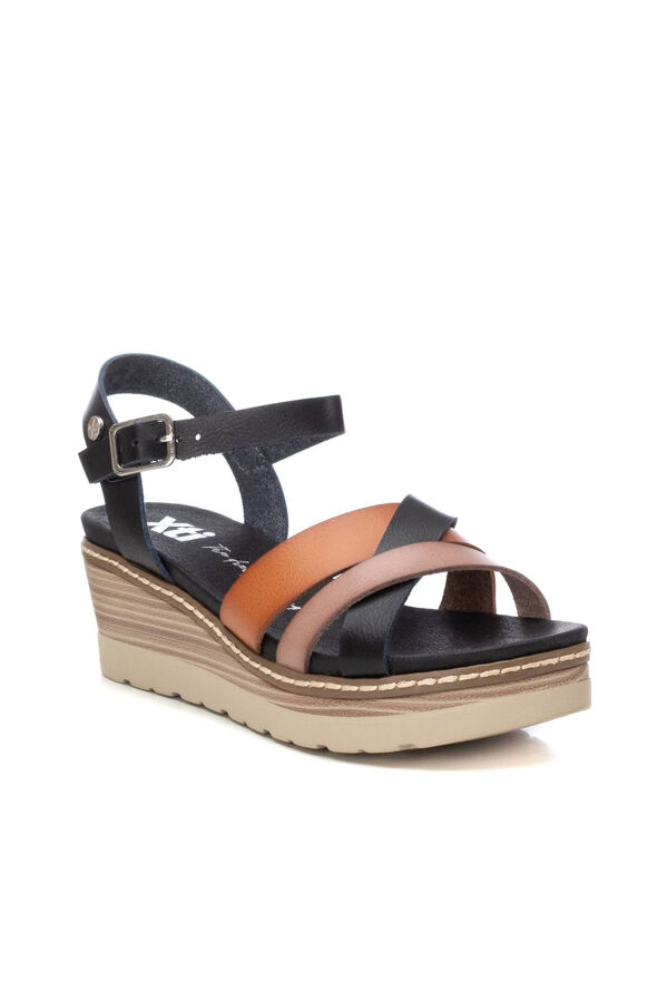 XTI Comfortable sandal Black