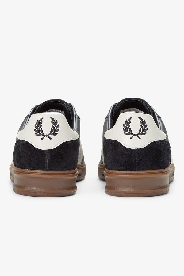 Fred Perry Tênis de pele B4 Preto