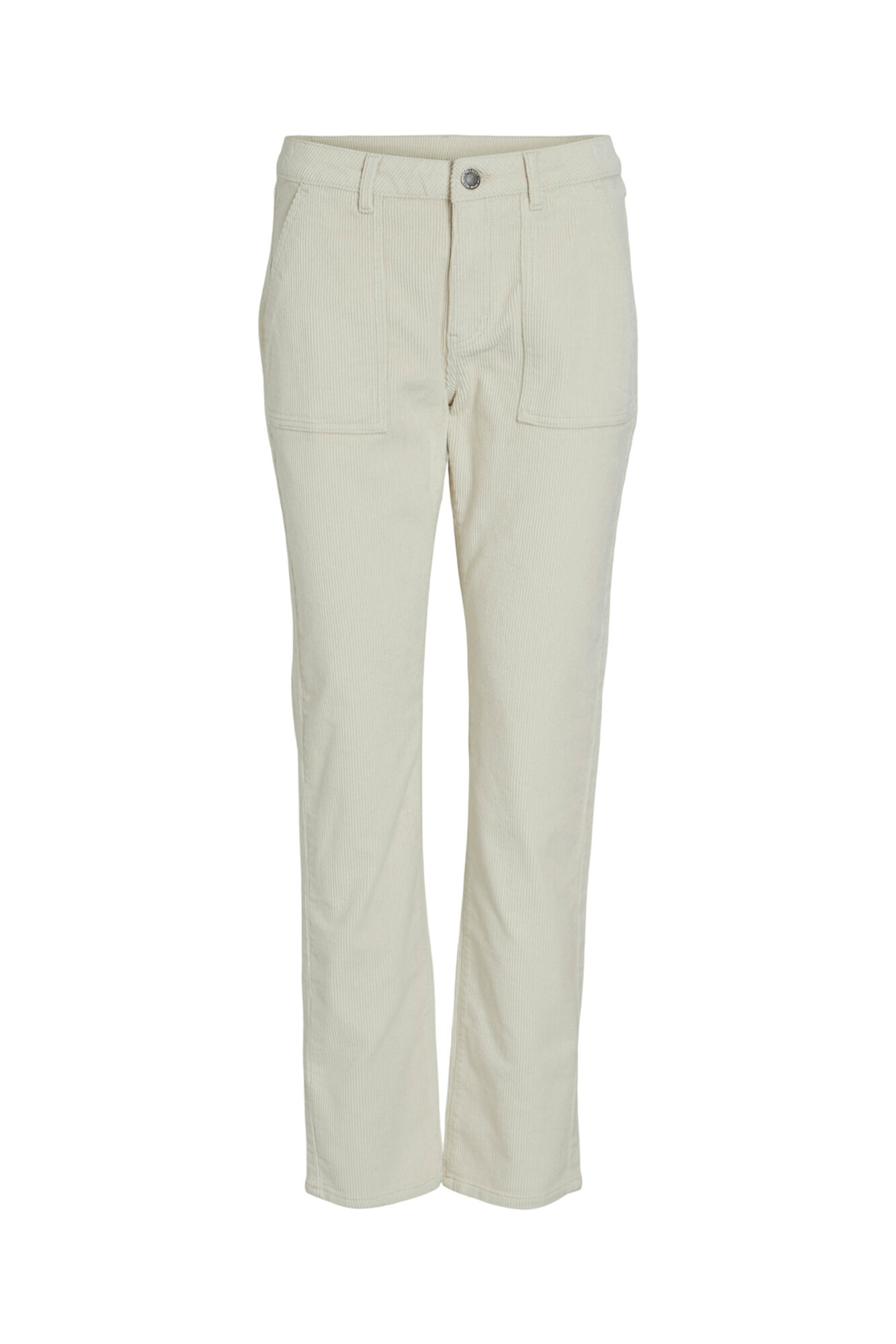 Pantalon de pana recto Pantalones de mujer Cortefiel