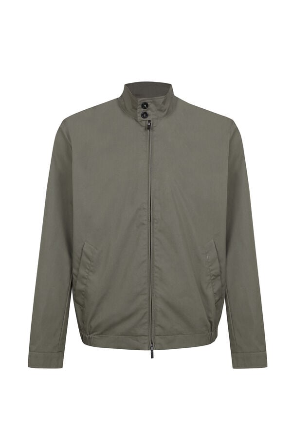 Cortefiel Cotton jacket Kaki