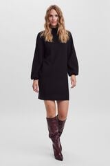 Vero Moda High neck short dress Black