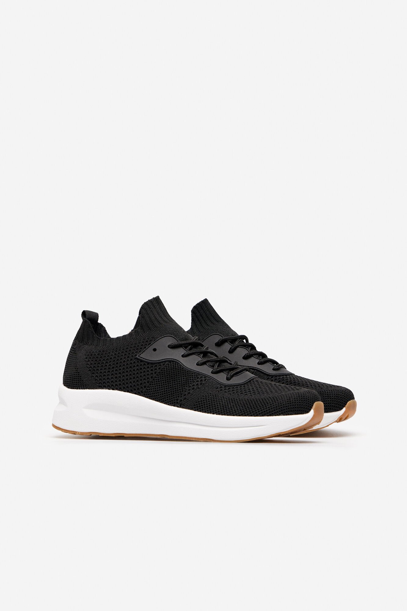All black outlet flyknit trainer