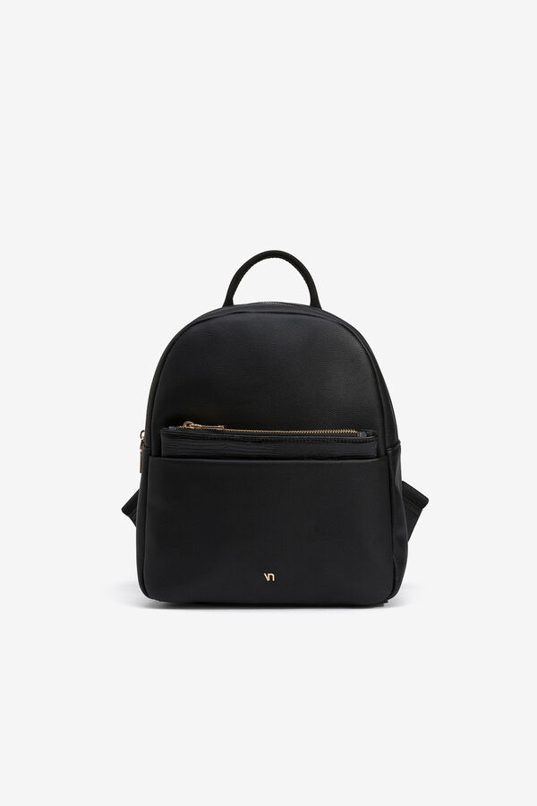 Vilanova Mochila com bolso removível Preto