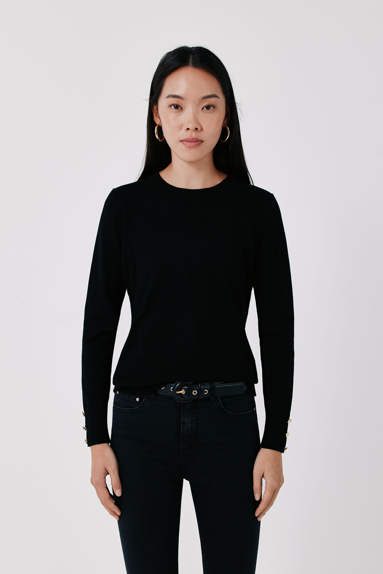 Cortefiel Round neck jumper