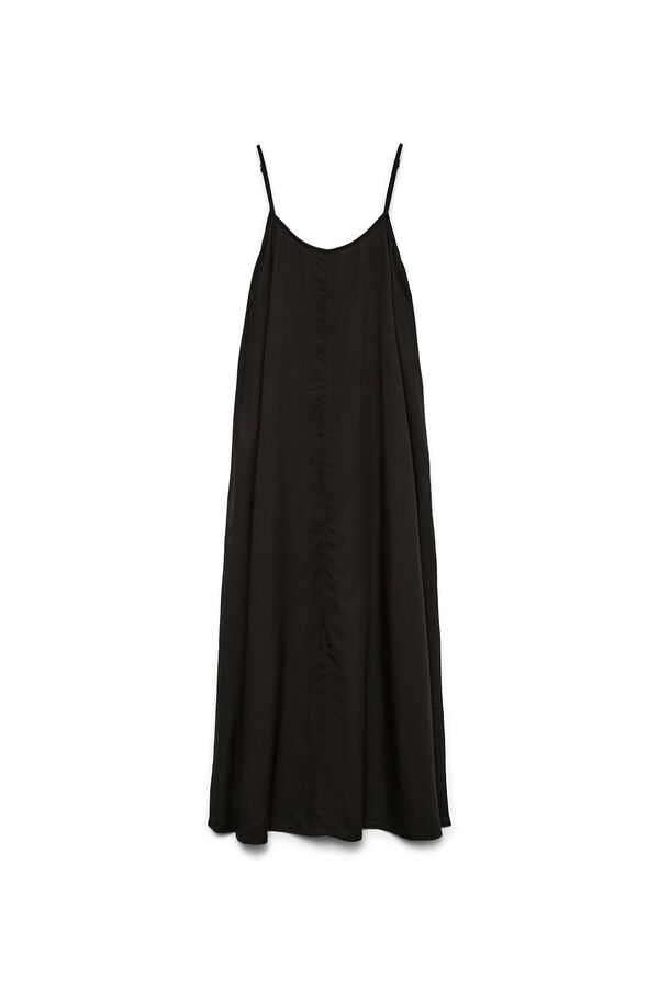Vero Moda Vestido em tecido tencel fluido Preto