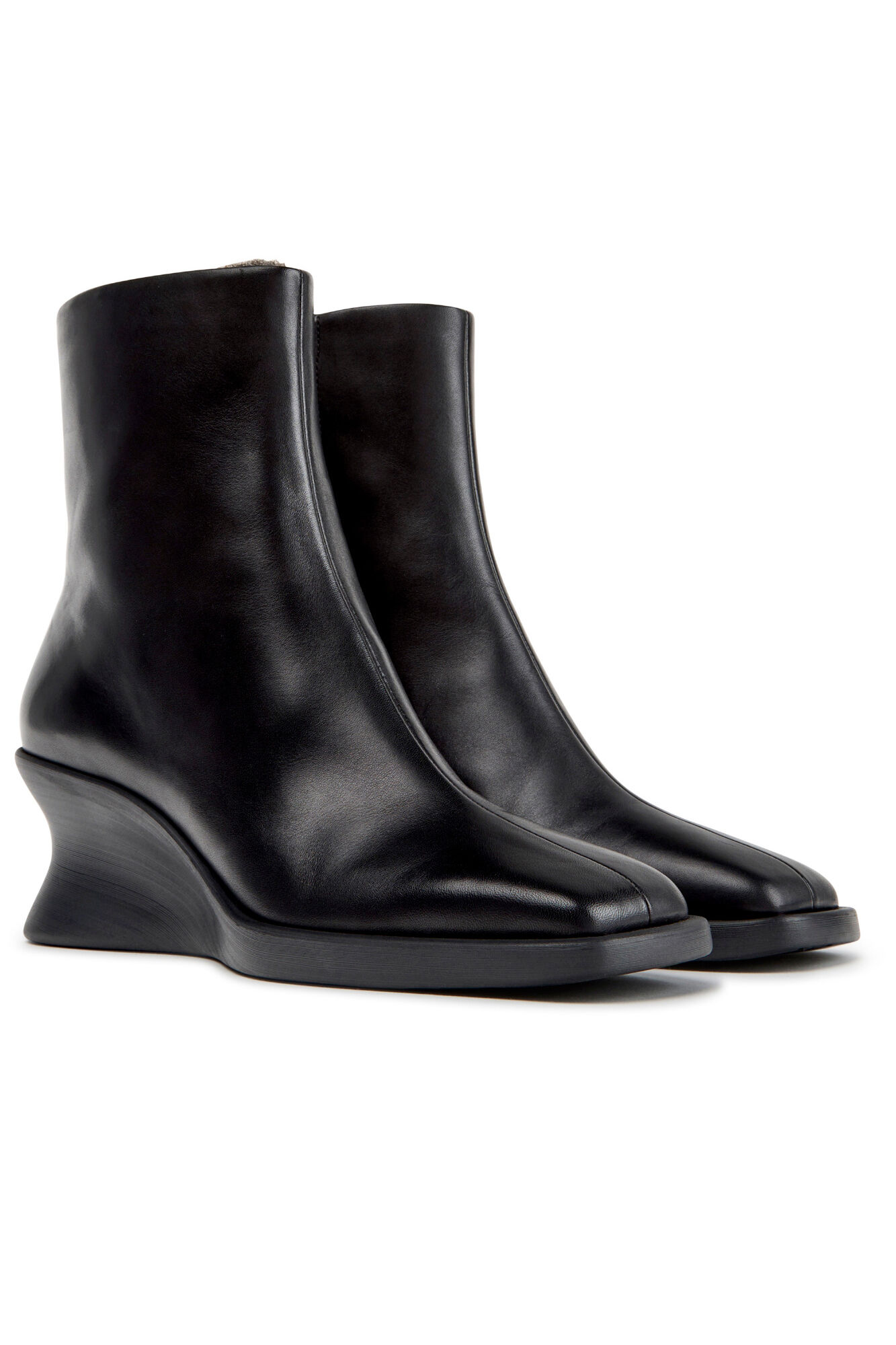 Camper Leather ankle boots for women