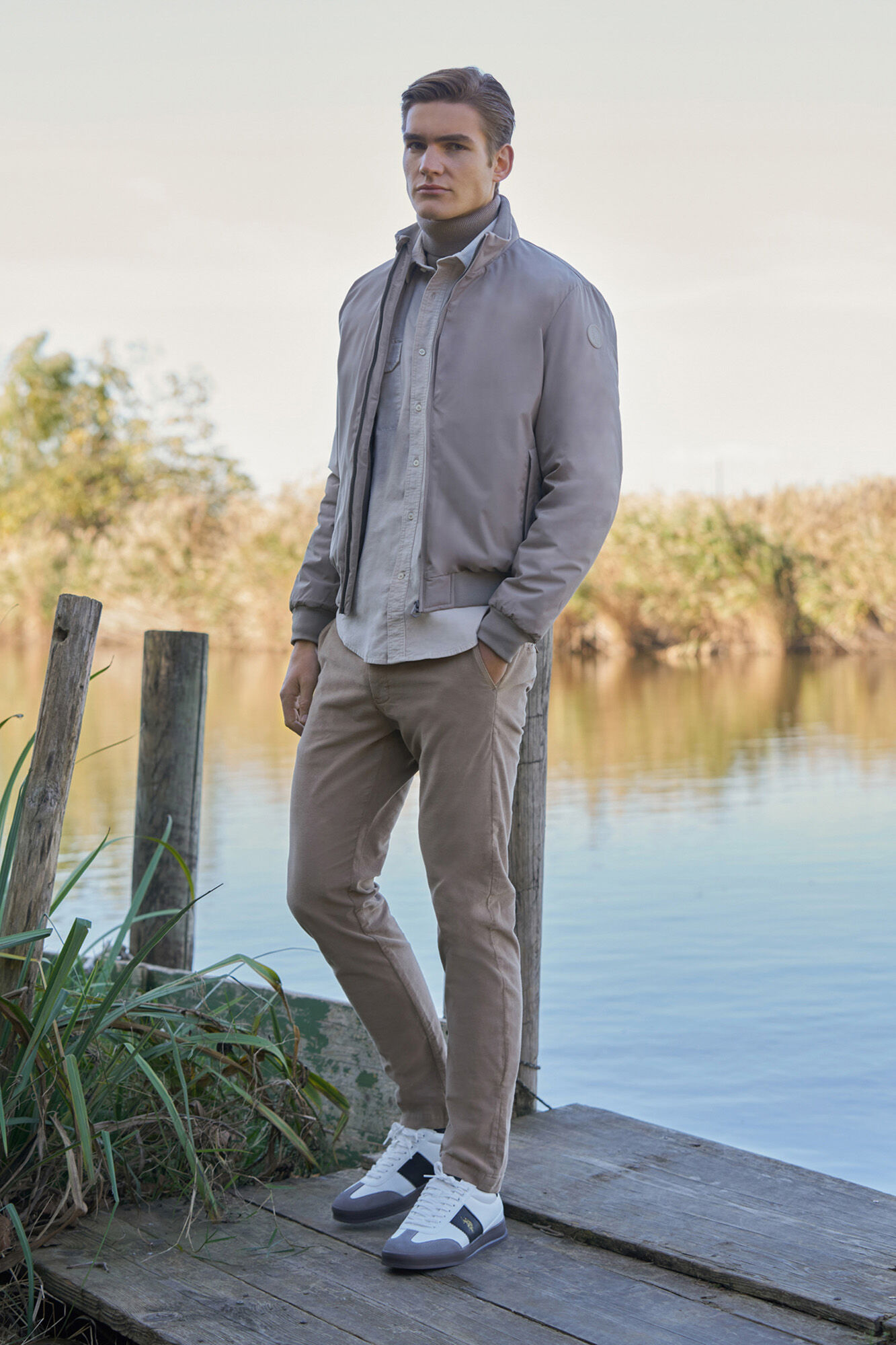 Us Polo Blus&atilde;o bomber Chad