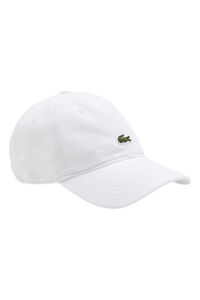 Lacoste Boné unissexo de sarja de algodão orgânico