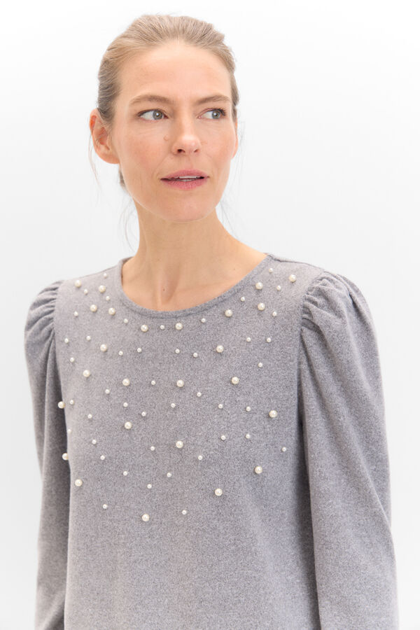 Cortefiel Pearl T-shirt Grey