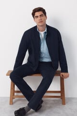 Cortefiel Casual lightweight jacket  Navy
