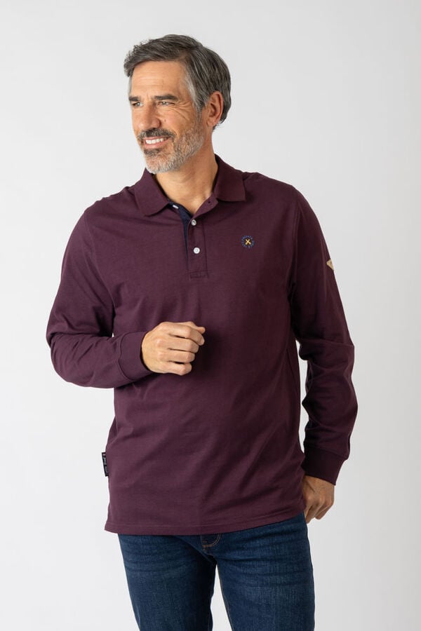 Privata Polo básica de manga comprida Granada