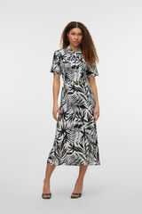 Vero Moda Vestido midi camiseiro Branco
