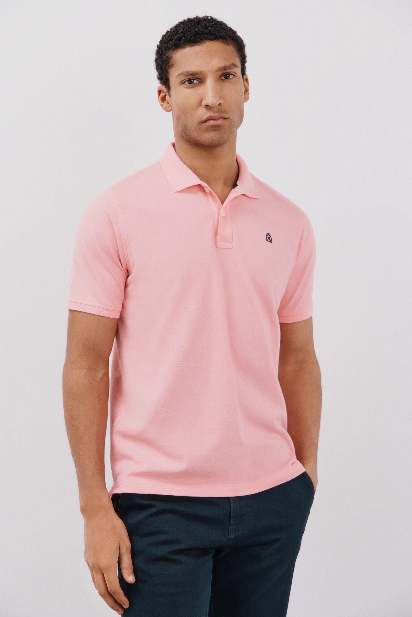 Cortefiel Basic piqu&eacute; polo shirt