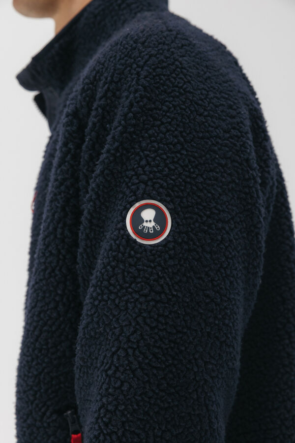 elPulpo Blusão de forro polar Vancouver Azul