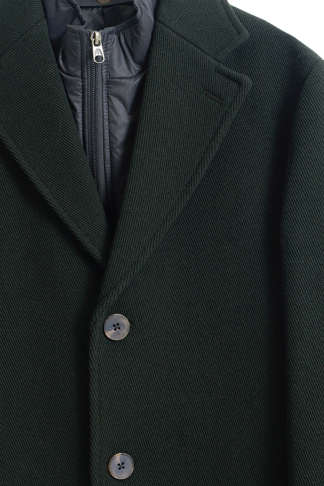 PuroEGO Sobretudo com gola remov&iacute;vel