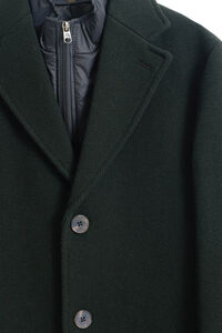 PuroEGO Sobretudo com gola remov&iacute;vel