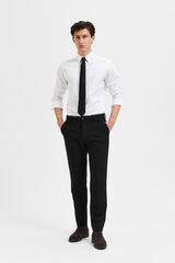 Selected Slim fit suit trousers Black