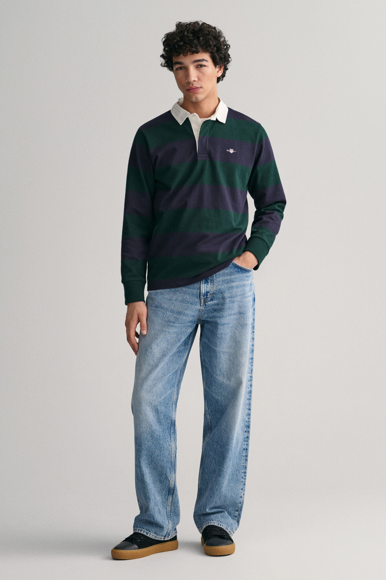 Polo manga deals larga hombre cortefiel