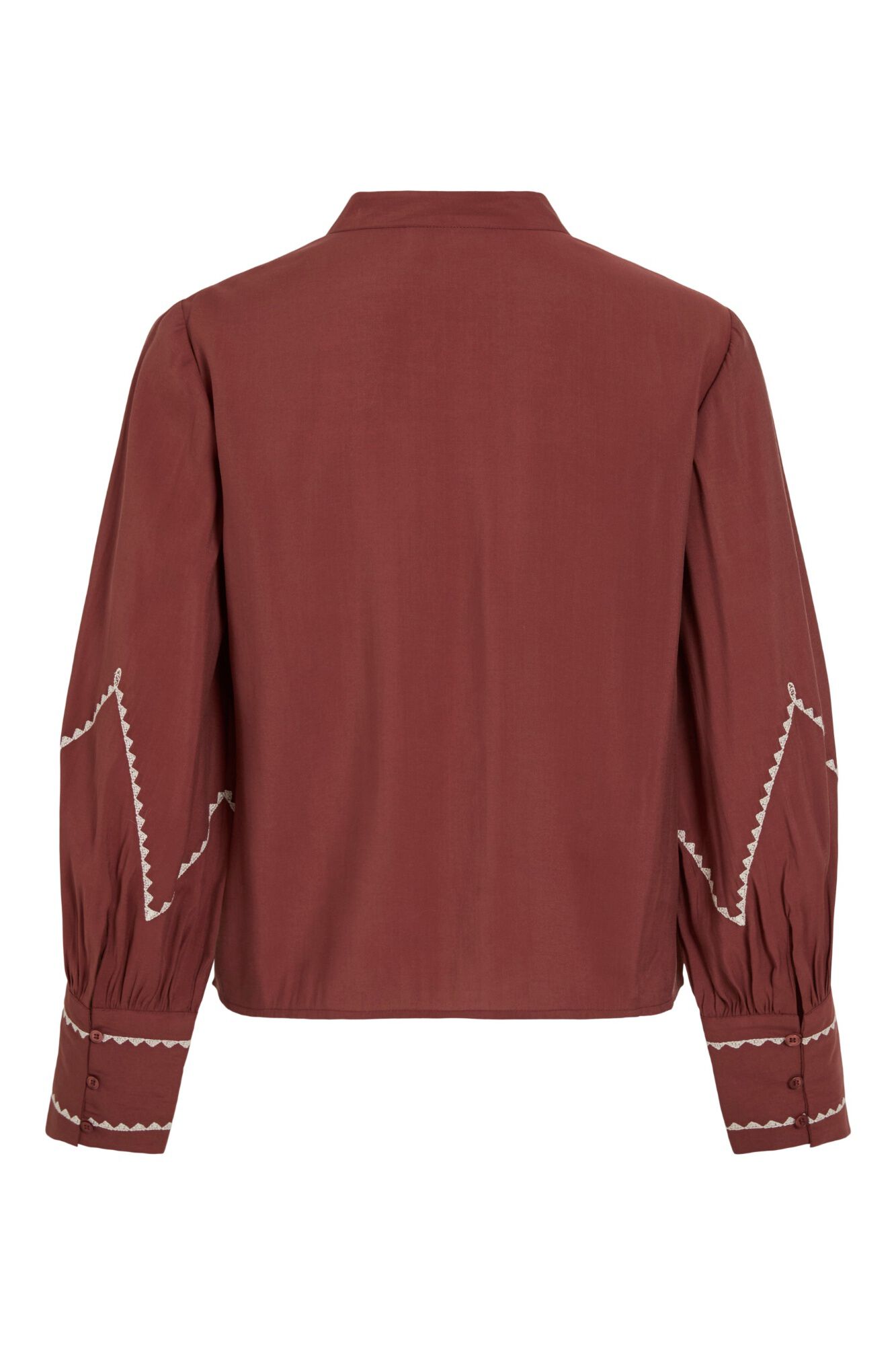 Vila Embroidered long sleeve blouse