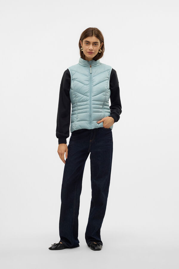 Vero Moda Colete ultraleve acolchoado Azul