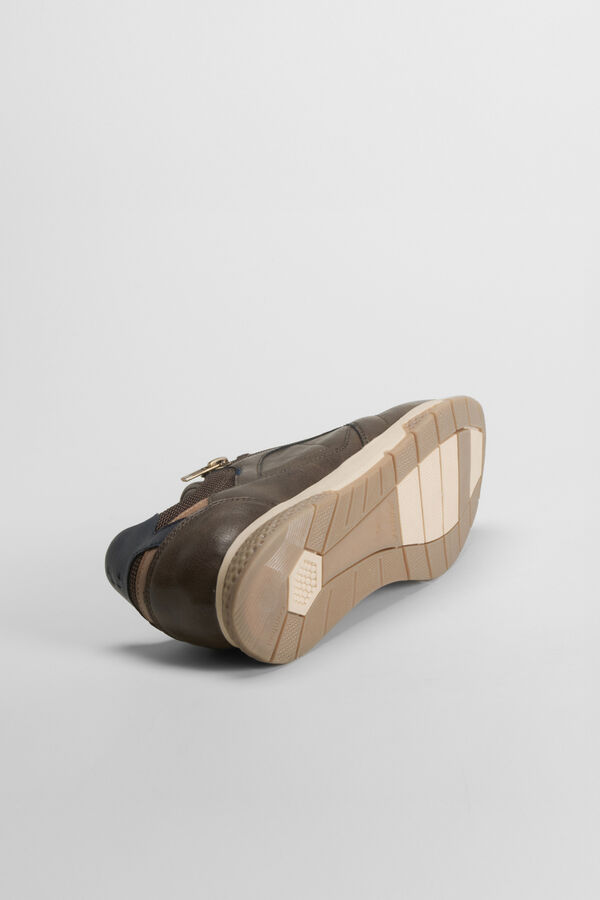 Comfeet Desportiva urbano COMFEET com fecho-éclair Castanho