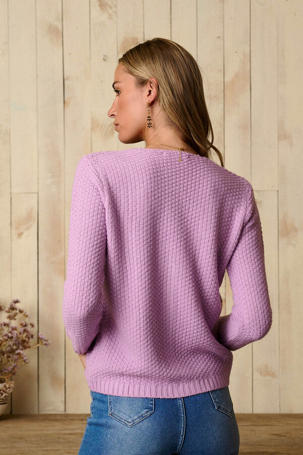 Polín Et Moi Cardigan botones Lila Lila