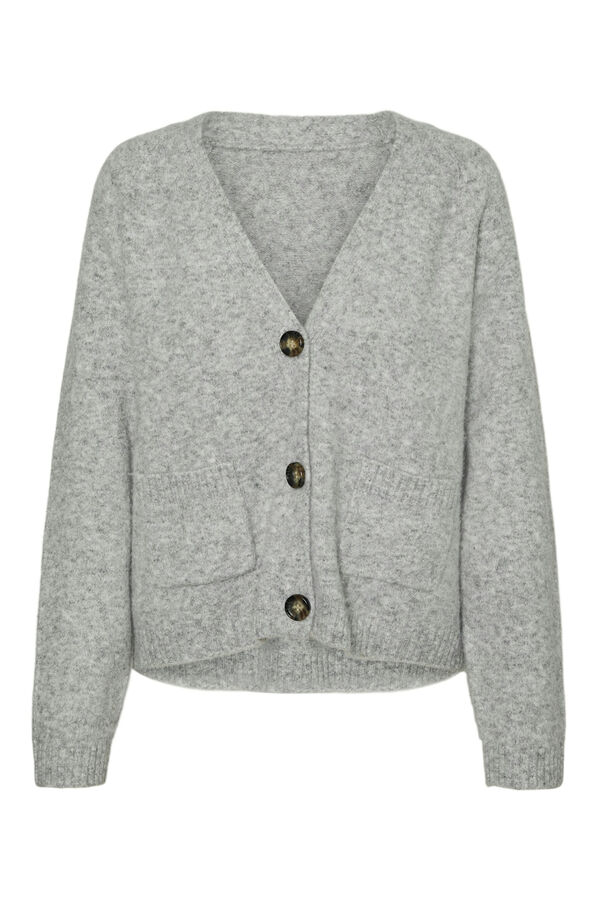 Vero Moda Cardigan with pockets Grey
