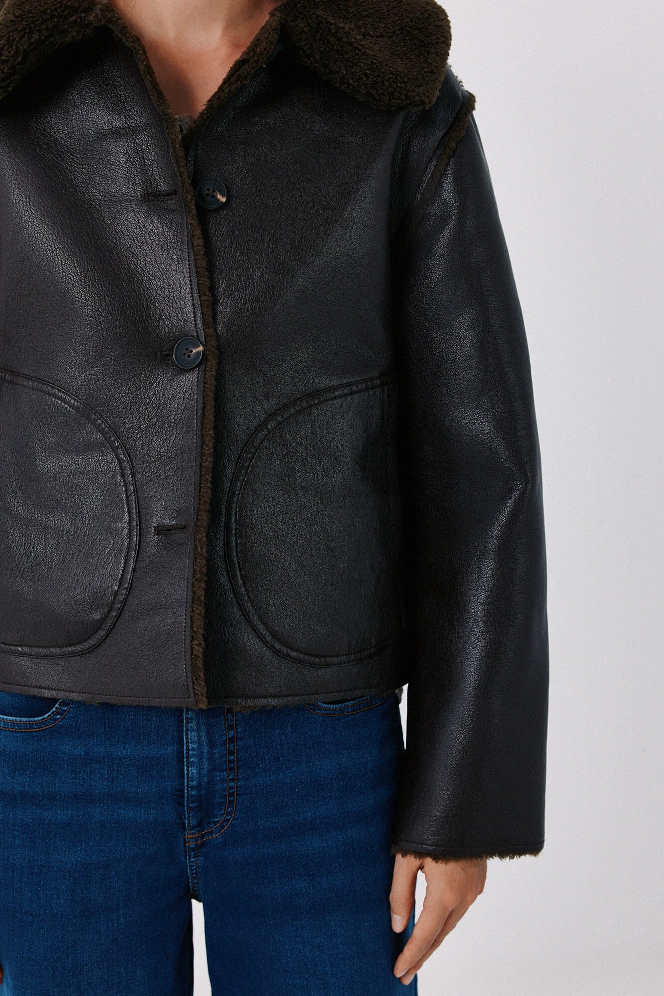Cortefiel Double-faced jacket
