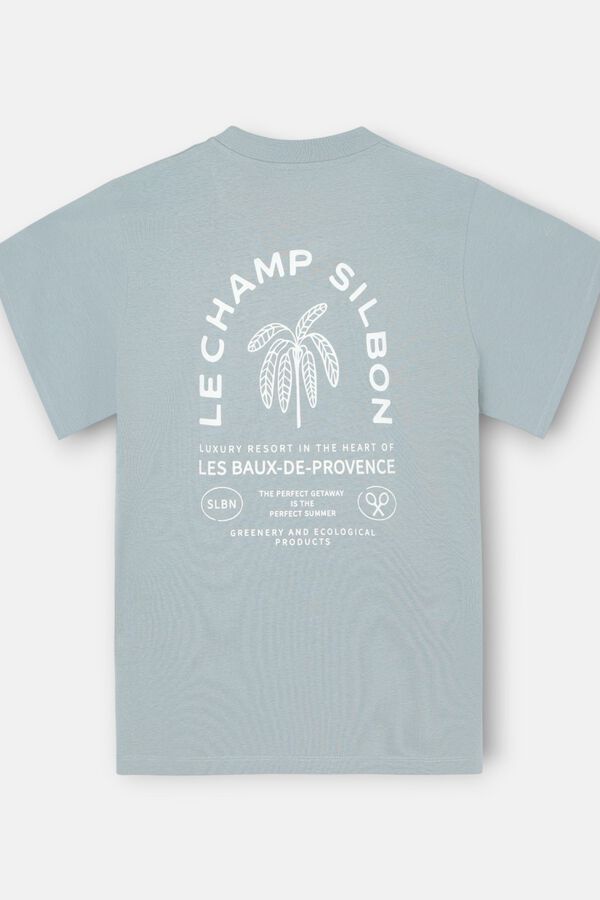 Silbon T-shirt special fit le champs Azul