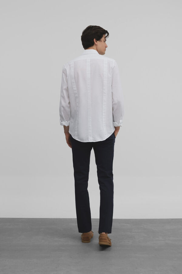 Silbon Guayabera sport silbon soft Blanco