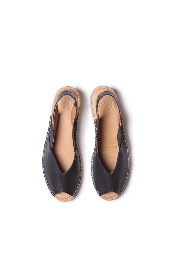 Toni Pons Alpercata de cunha de pele Preto