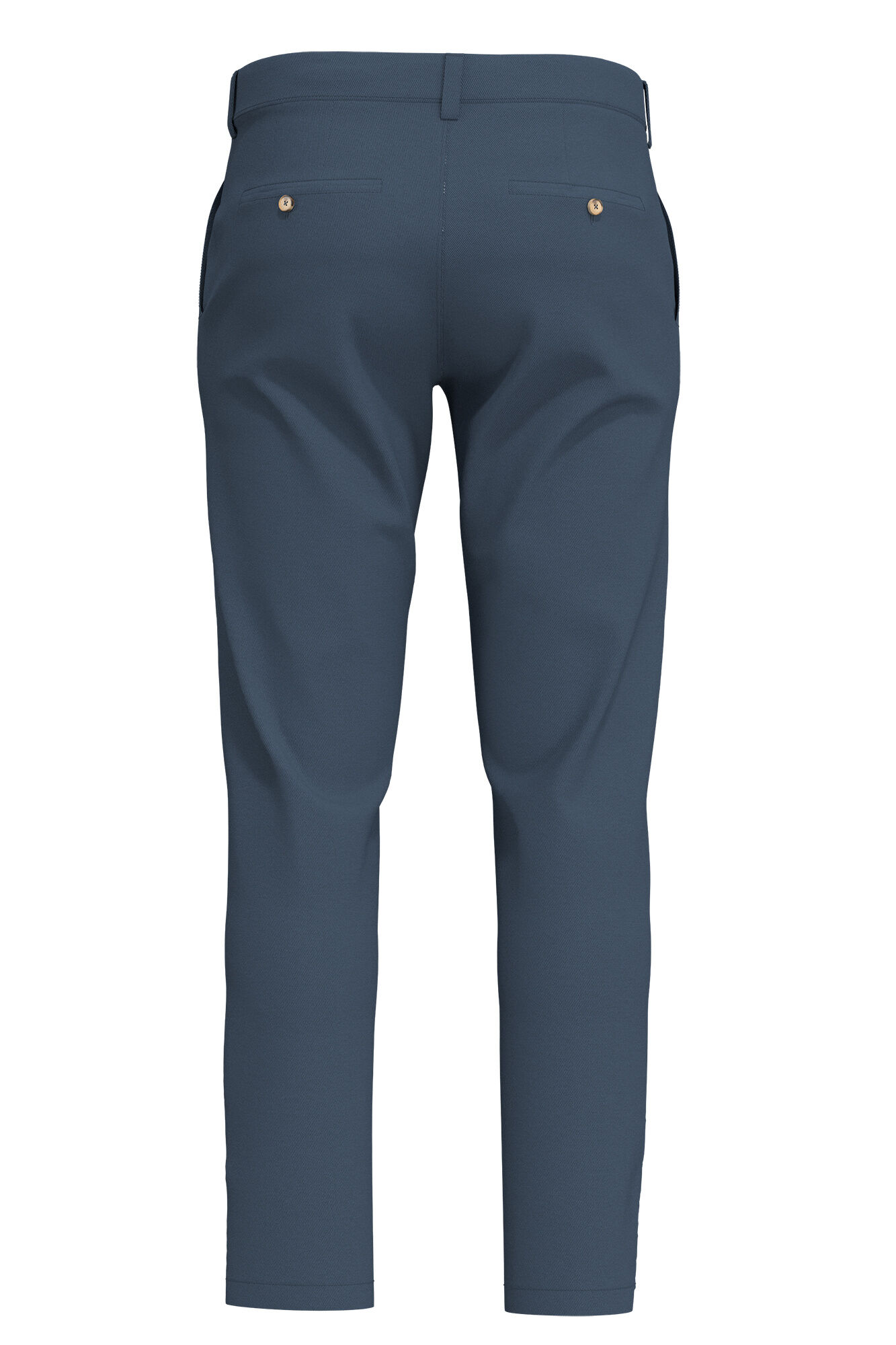 Selected Slim fit chinos pants made with organic cotton 