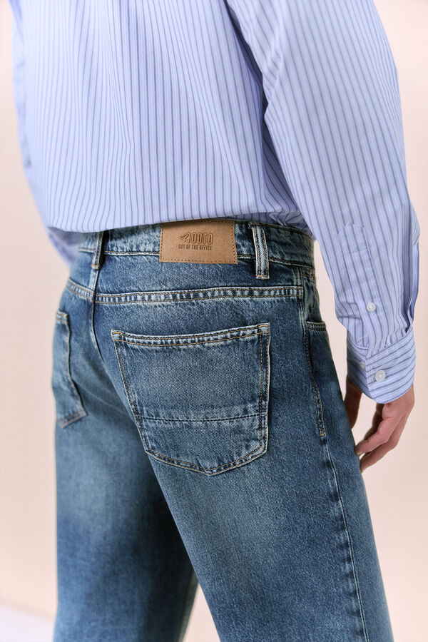 OOTO Pantal&oacute;n vaquero new straight fit Azul