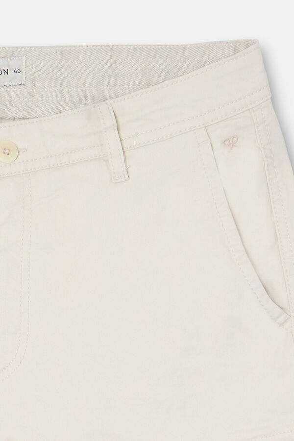 Silbon Cal&ccedil;as cargo desportivas Ecru