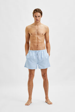Cortefiel Sustainable men's swimming shorts Stone