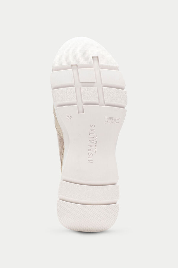 Cortefiel Sporty elastic laces volume sole Helsinki Beige