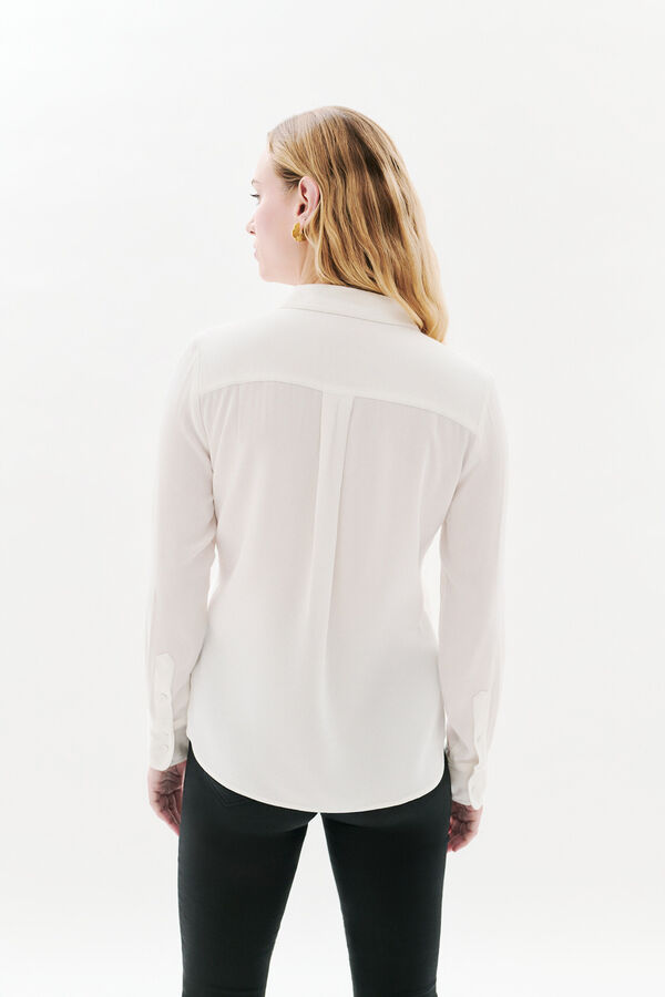 Caroll Blusa Carlota Ecru