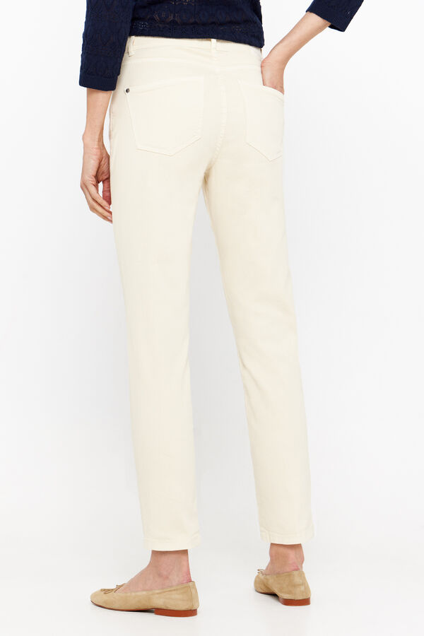 Cortefiel Mom jeans Ivory