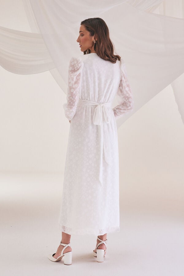 Pol&iacute;n Et Moi Amaia wedding dress White