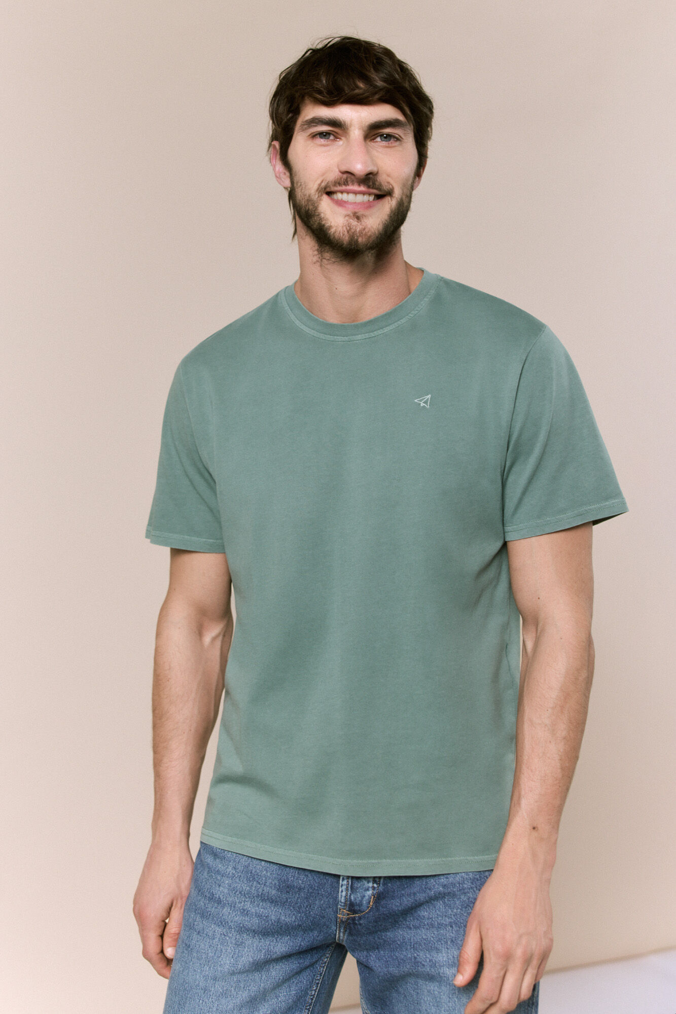 OOTO Washed basic T-shirt