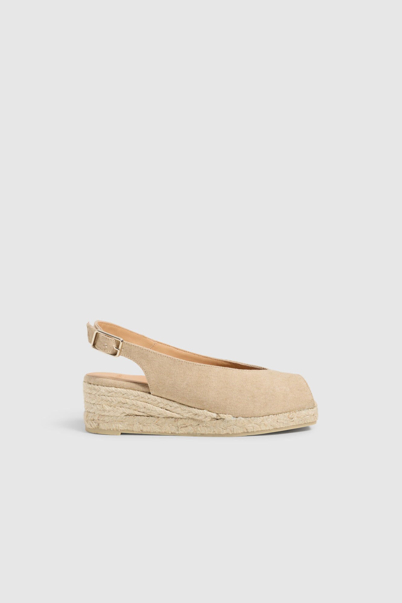 Casta&ntilde;er Alpargata cu&ntilde;a de yute natural