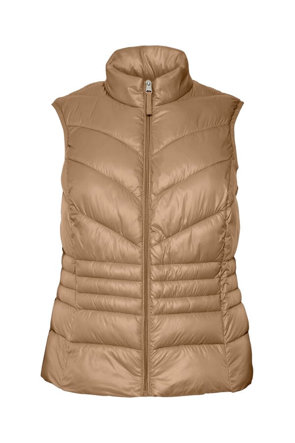 Hooded Chaleco Pelo Lefties Abrigo Paño Lefties Abrigo Verde