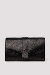 Cortefiel Textured crossbody bag Black