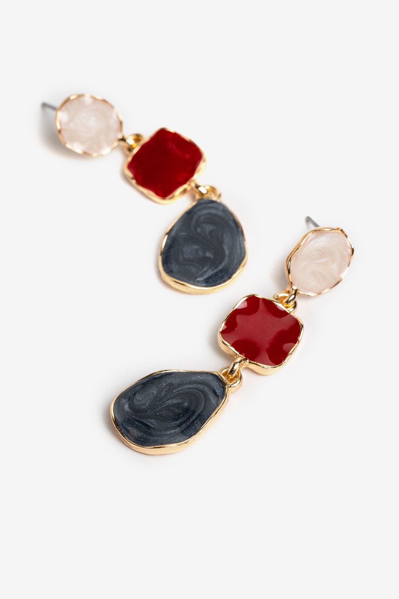 Vilanova Multicoloured geometric earrings
