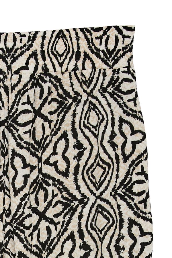 Vero Moda Cal&ccedil;a fluida com cintura el&aacute;stica Cinzento