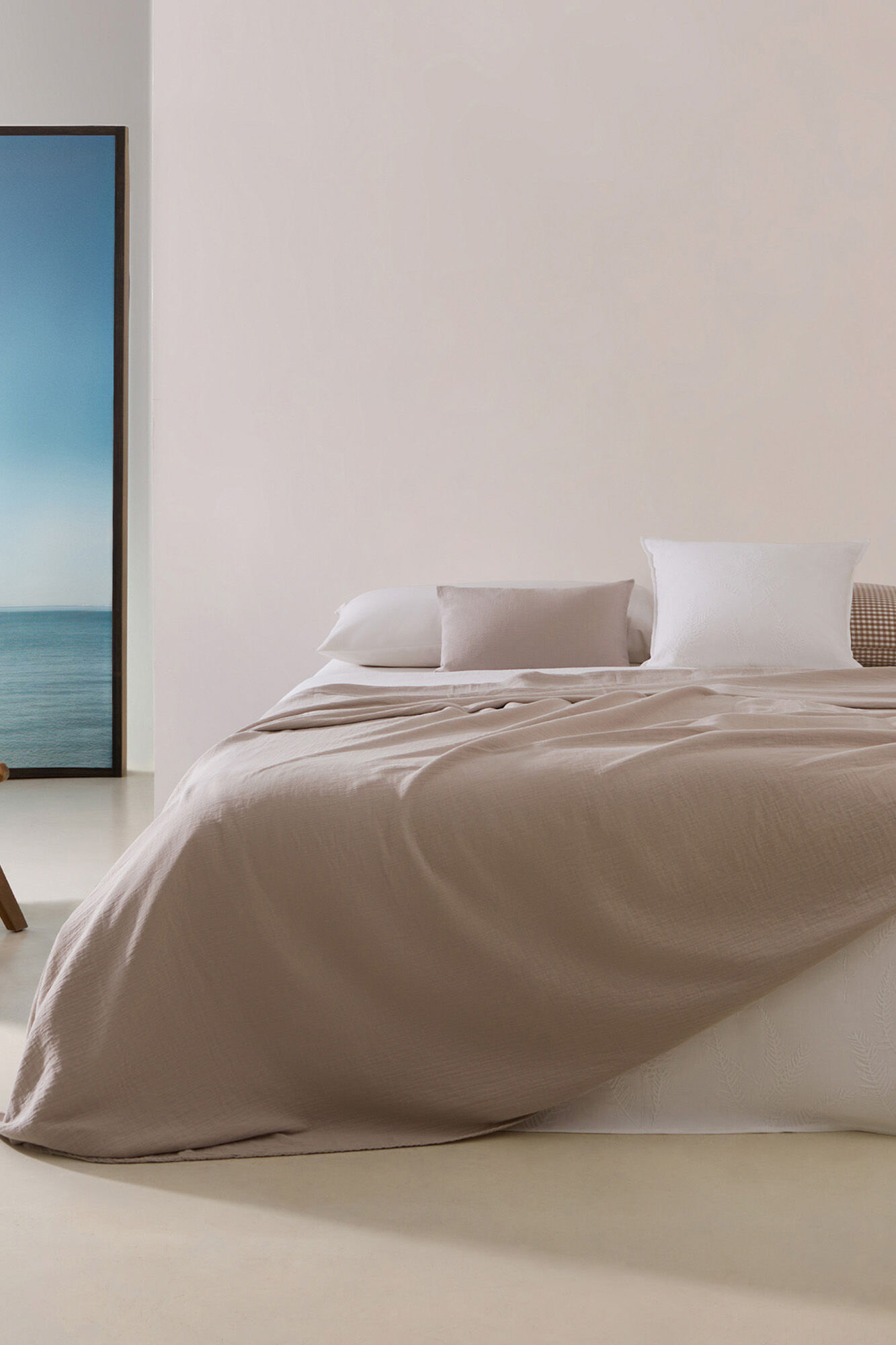 Bassols Colcha Fatima Areia 150-160 cm