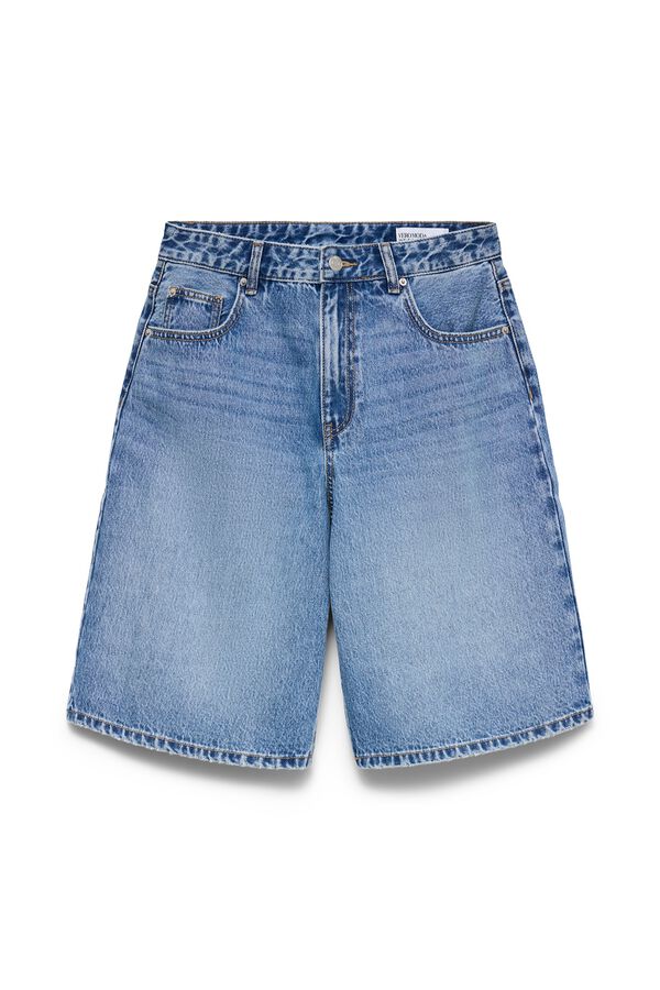 Vero Moda Bermudas jeans Azul