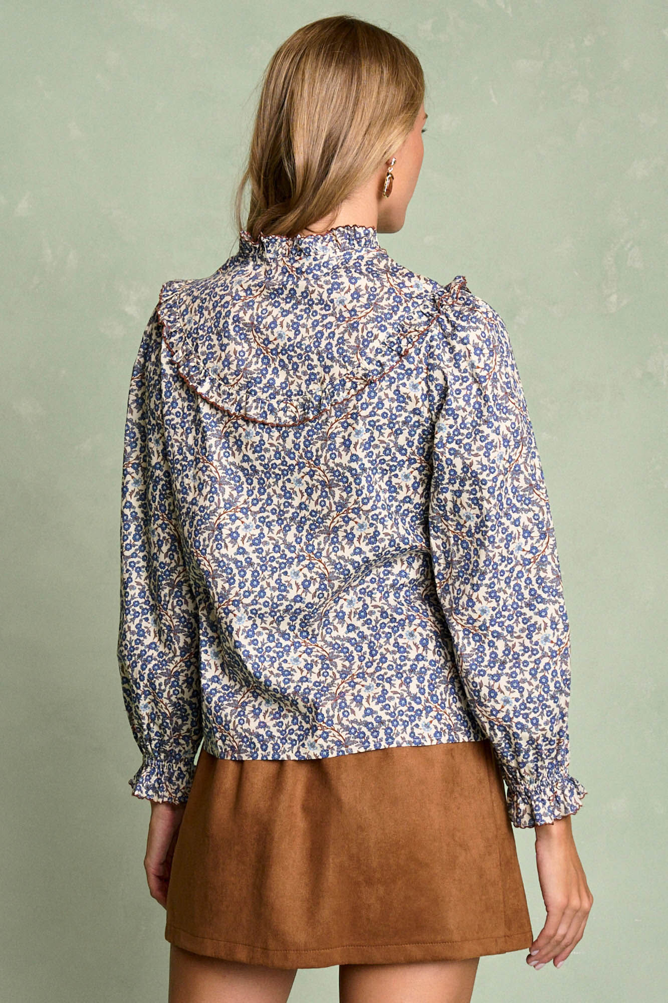 Pol&iacute;n Et Moi Camisa bordada Antibes