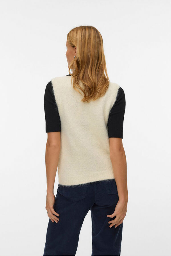 Vero Moda Colete de malha  Tostado