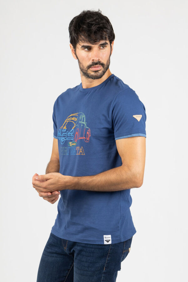 Privata Short sleeve T-shirt Blue